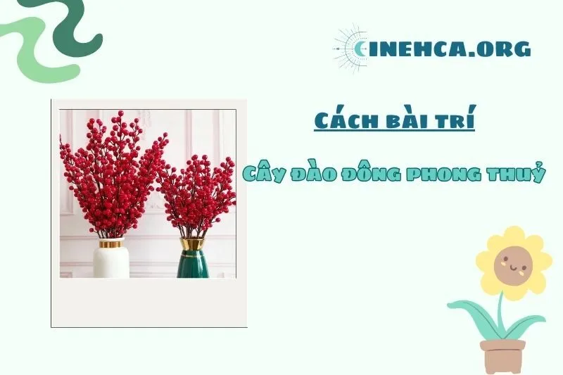 Vị trí đặt cây đào đông phong thủy mang lại tài lộc và may mắn