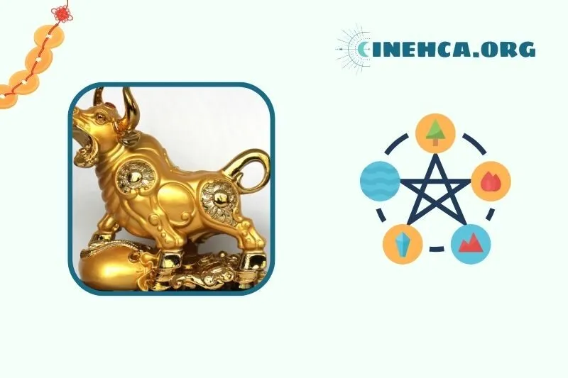 Cách đặt tượng Trâu Vàng thu hút tài lộc