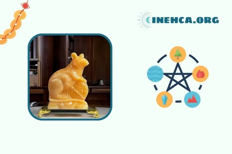 Cách đặt tượng chuột đá phong thủy đúng cách