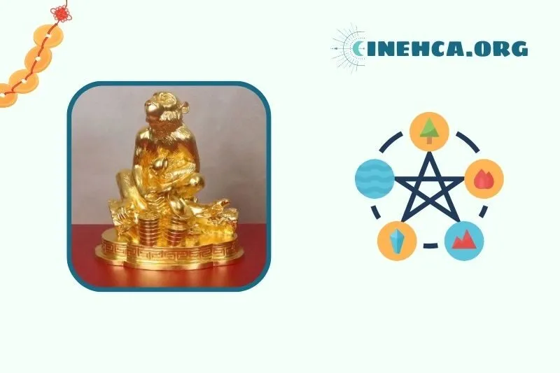 Cách đặt tượng khỉ phong thủy đúng cách