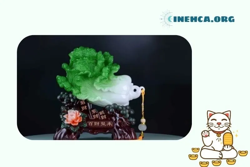 Tượng bắp cải phong thủy