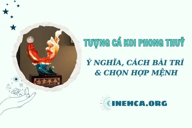 Tượng Cá Koi phong thủy: Ý nghĩa và cách đặt chuẩn 2025