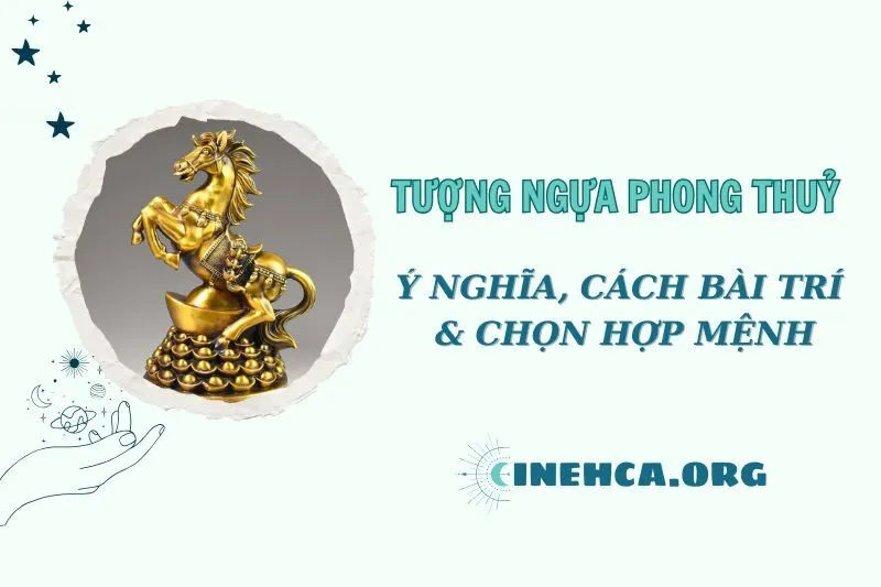 Tượng Ngựa phong thủy 2025: Ý nghĩa và Cách đặt chuẩn phong thủy