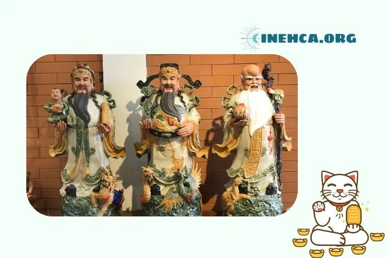 Tượng Tam Đa (Phúc - Lộc - Thọ)