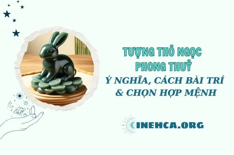Tượng Thỏ Ngọc Phong Thuỷ: Ý Nghĩa và Cách Đặt Hợp Mệnh 2025