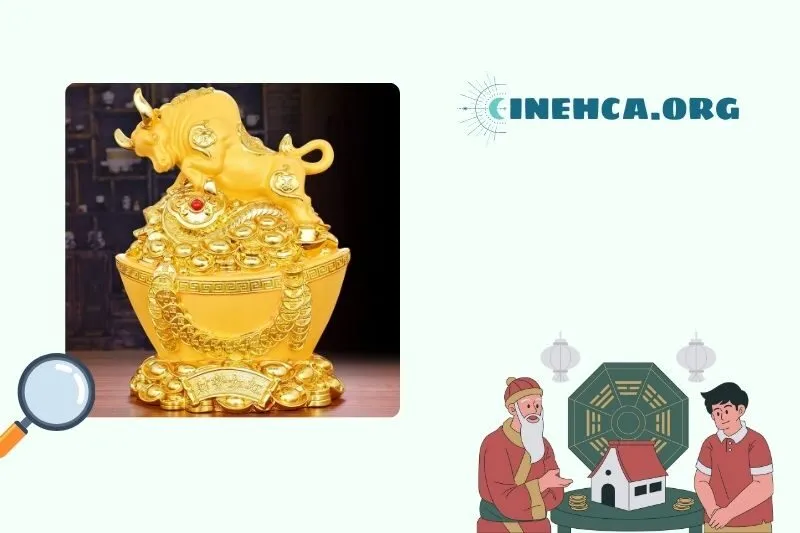 Ý nghĩa của Trâu Vàng phong thuỷ