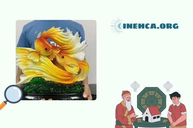 Ý nghĩa của tượng Cá Koi phong thủy