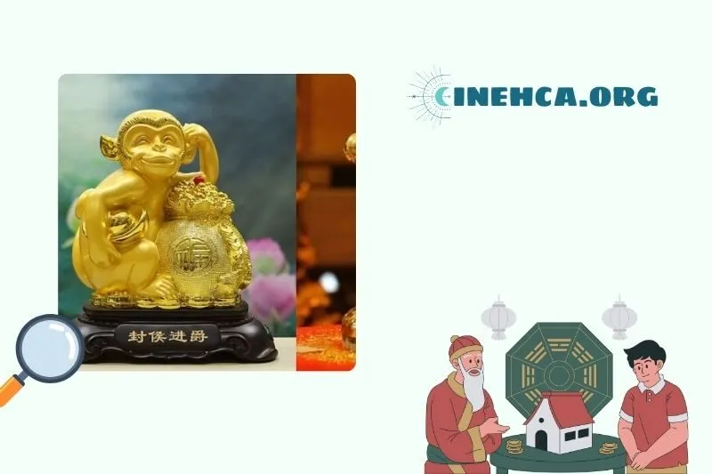 Ý nghĩa của tượng khỉ phong thủy