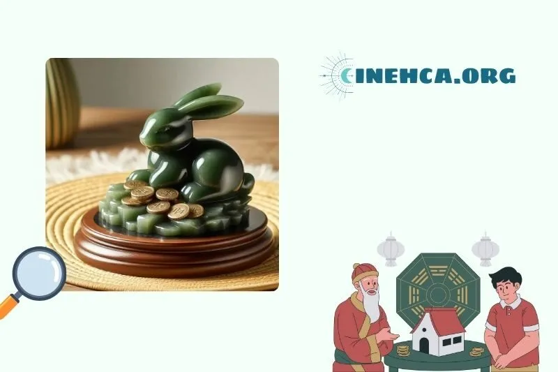 Ý nghĩa của Tượng Thỏ Ngọc phong thủy