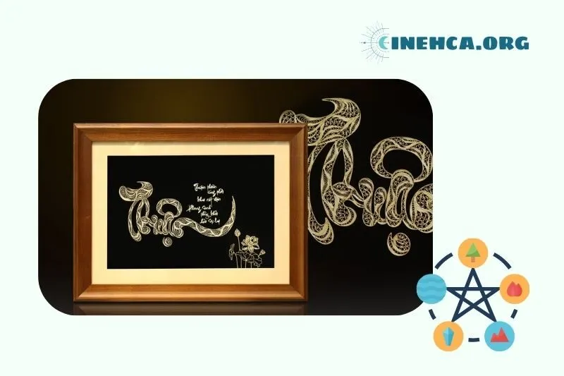 Các loại tranh thư pháp phong thủy phổ biến hiện nay