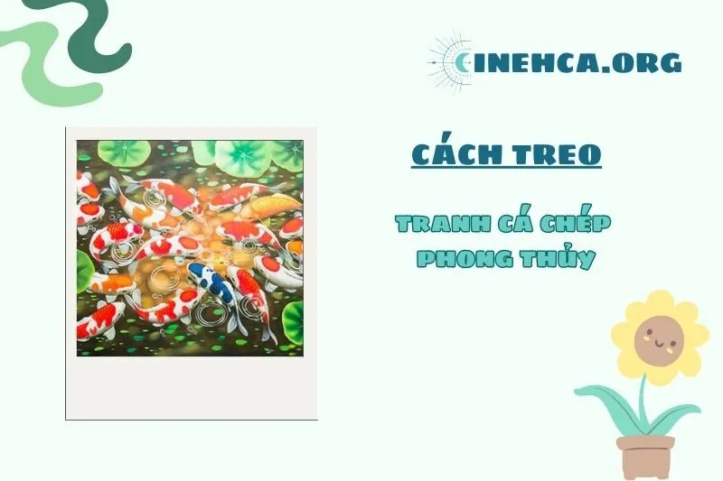 Vị trí treo tranh cá chép để phát huy phong thủy tốt nhất