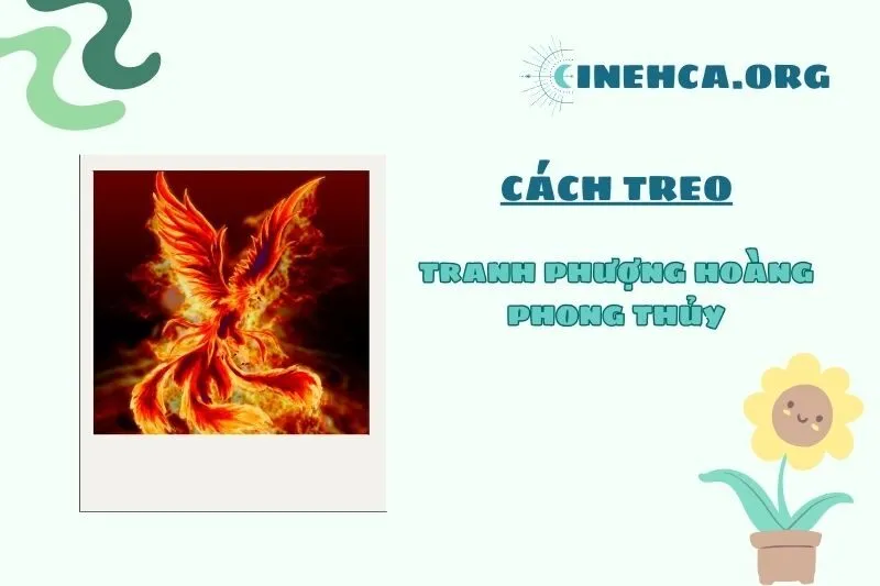 Lưu ý khi treo tranh phượng hoàng
