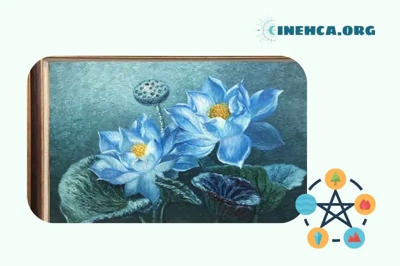Những Mẫu Tranh Hoa Sen Phong Thủy Được Ưa Chuộng