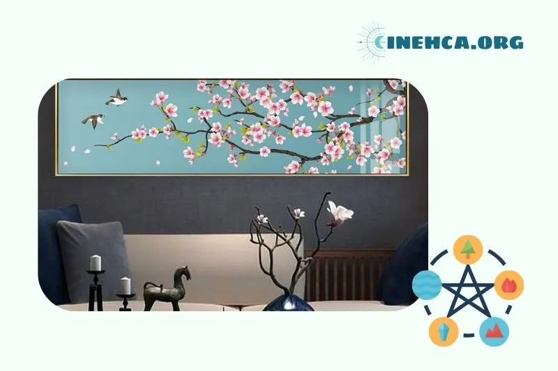 Tranh Cây Đào Nở Cho Tết: Ý Nghĩa và Cách Chọn