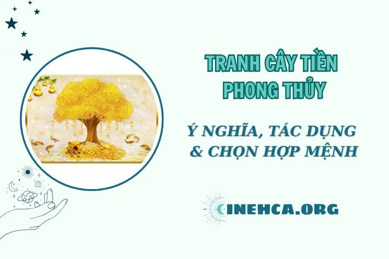 Tranh Cây Tiền Phong Thủy