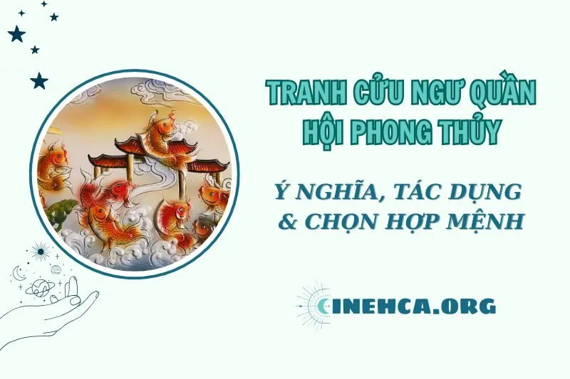 Tranh Cửu Ngư Quần Hội Phong Thủy 2025: Ý Nghĩa và Cách Treo