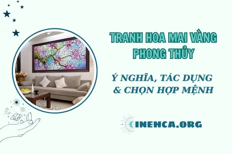 Tranh Hoa Mai Vàng Phong Thủy 2025: Ý Nghĩa và Lợi Ích Cho Nhà