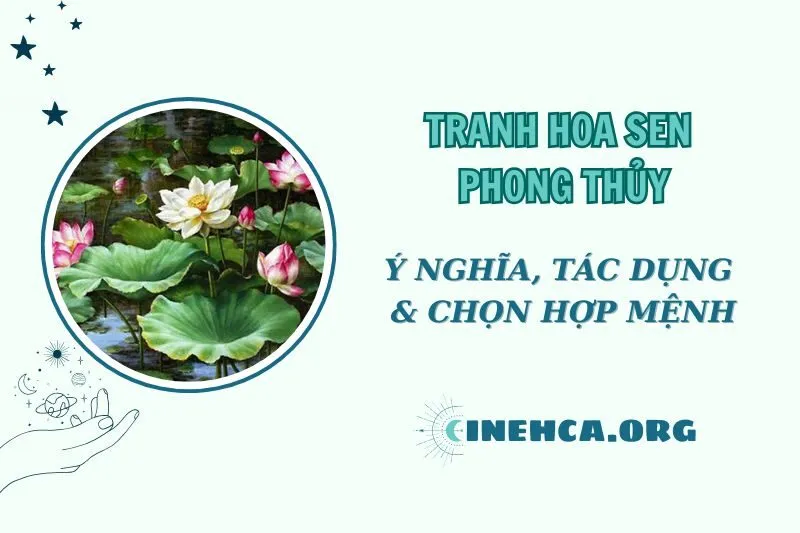 Tranh Hoa Sen Phong Thủy 2025: Ý Nghĩa và Tác Dụng Trong Phong Thủy