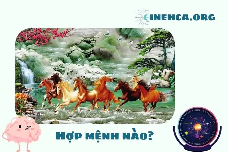 Tranh mã đáo thành công hợp với tuổi nào?