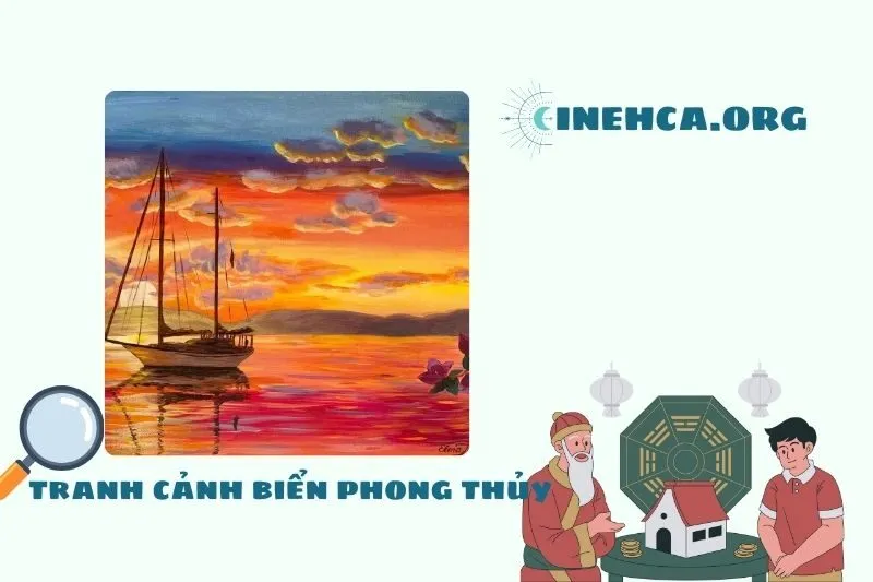 Ý nghĩa của tranh cảnh biển phong thủy trong không gian sống