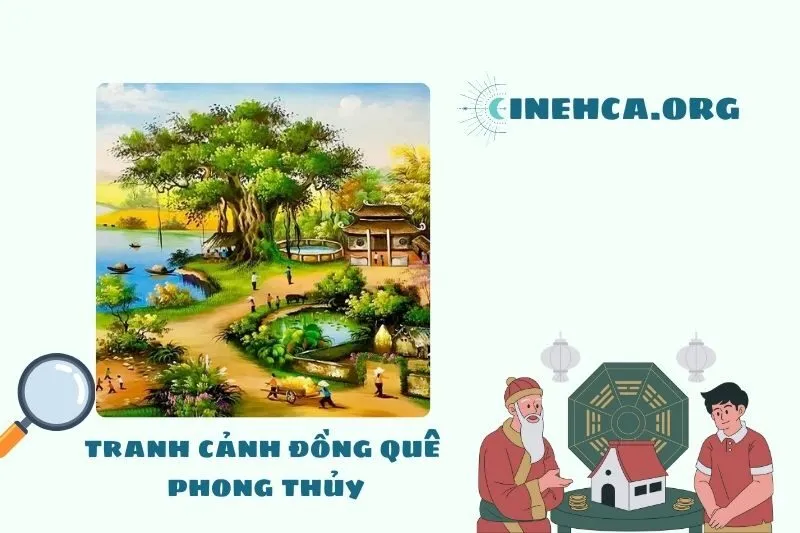 Ý Nghĩa Của Tranh Cảnh Đồng Quê Trong Phong Thủy Nhà Ở