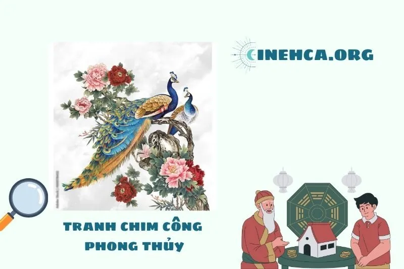 Ý Nghĩa Phong Thủy Của Tranh Chim Công