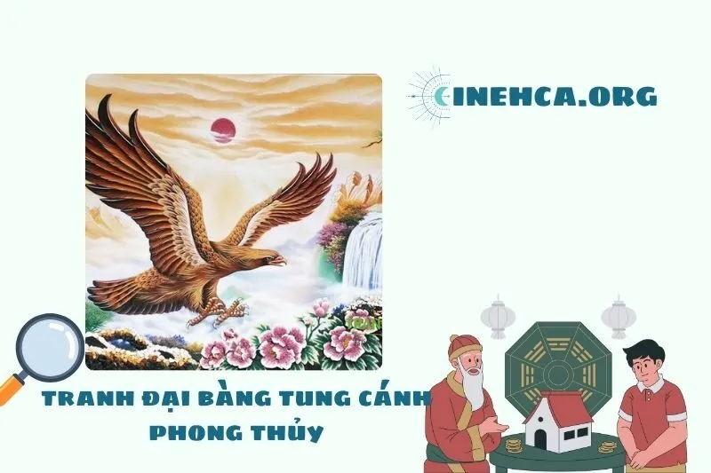 Tranh Đại Bàng Tung Cánh Phong Thủy: Ý Nghĩa và Lợi Ích