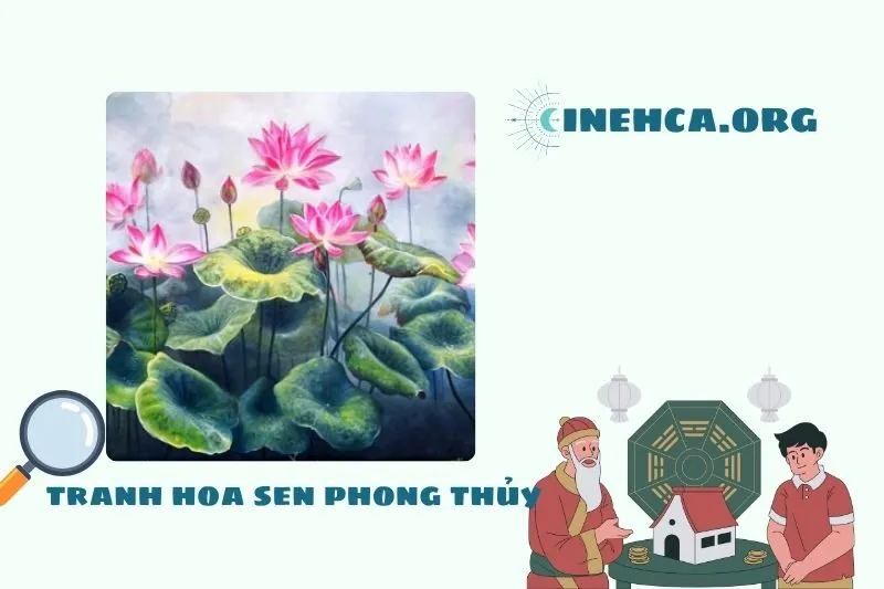 Ý Nghĩa Các Màu Sắc Trong Tranh Hoa Sen Phong Thủy