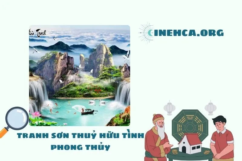 Tranh Sơn Thủy Hữu Tình Có Ý Nghĩa Gì Trong Phong Thủy?