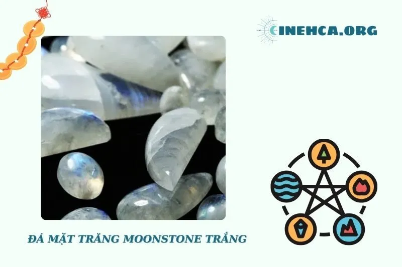 Cách sử dụng và bảo quản đá Moonstone trắng