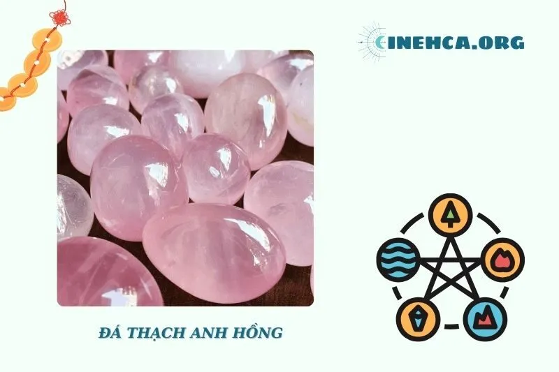 Cách bảo quản và nạp năng lượng cho thạch anh hồng