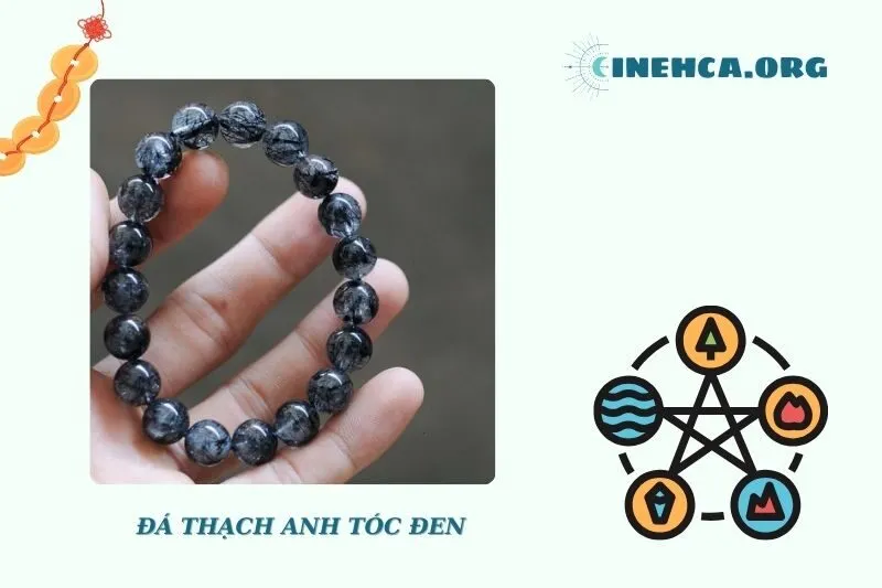 Cách chọn mua thạch anh tóc đen chất lượng