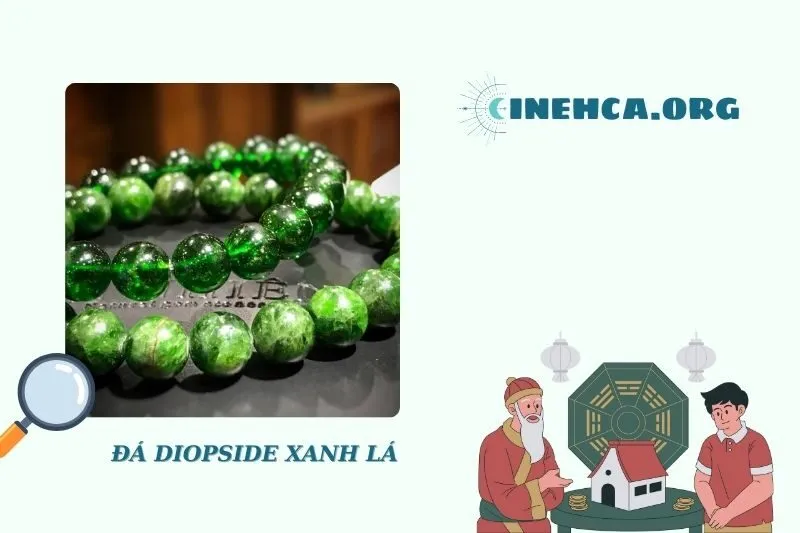 Đá Diopside Xanh Lá là gì?