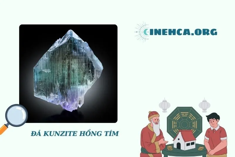 Đá Kunzite hồng tím là gì?