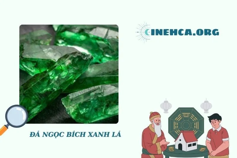 Đá ngọc bích xanh lá là gì?