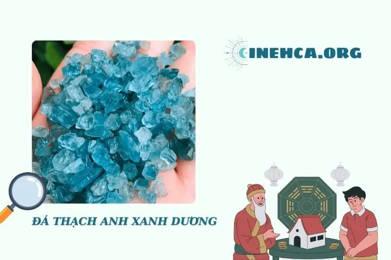 Đá thạch anh xanh dương là gì?