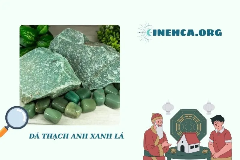 Đá thạch anh xanh lá là gì?