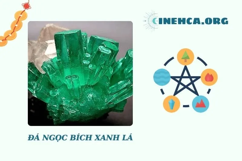 Các công dụng tuyệt vời của đá ngọc bích xanh lá