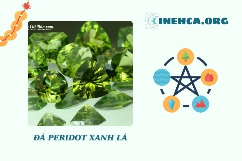 Ý nghĩa và công dụng của đá Peridot xanh lá