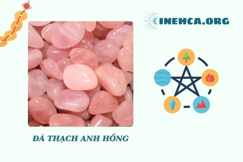 Ý nghĩa và công dụng của thạch anh hồng trong phong thủy