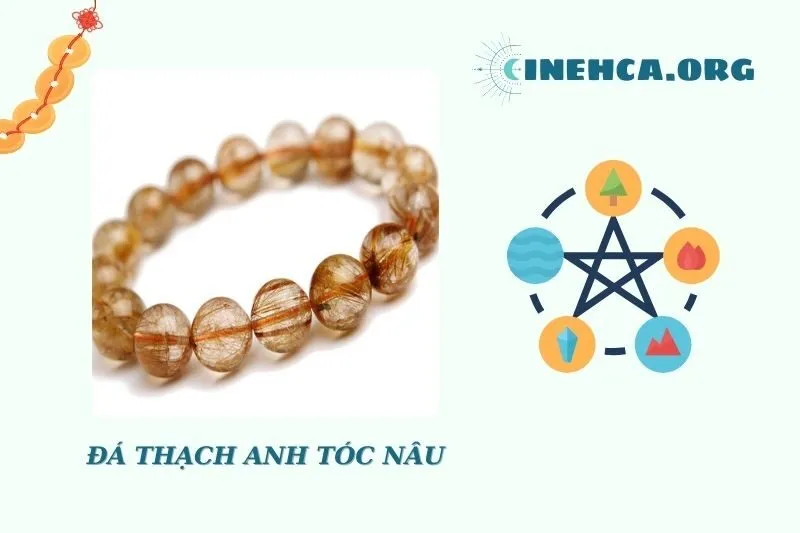 Tác dụng của đá thạch anh tóc nâu đối với sức khỏe