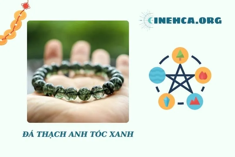 Tác dụng của thạch anh tóc xanh đối với sức khỏe