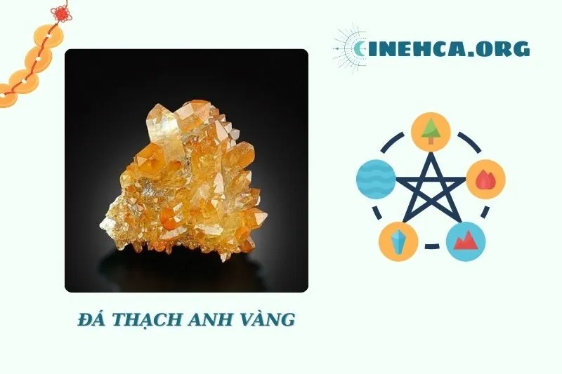 Công dụng của đá thạch anh vàng trong sức khỏe