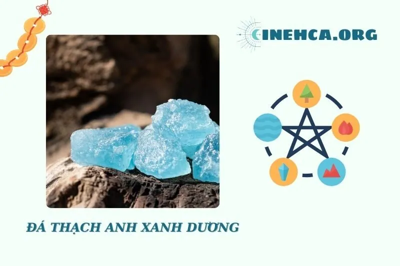 Công dụng của đá thạch anh xanh dương