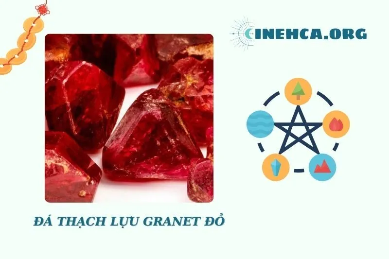 Công dụng của đá Garnet đỏ